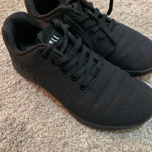Size 8 womens all black NoBull trainers
